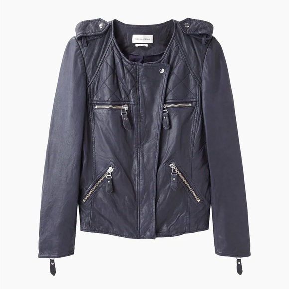 Isabel Marant Etoile leather jacket - Picture 2 of 5